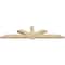 Ekena Millwork Kennewick Rough Sawn Timber Gable Bracket, Douglas Fir, 108"W x 27"H x 4"D x 6"F, 6/12 Pitch GBW108X27X0406KEN00RDF - alternate 4